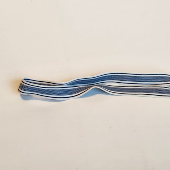 VINTAGE TAN JAY Nautical Skinny Belt Women's Size M Elastic Stretch 29-31" - Picture 5 of 8